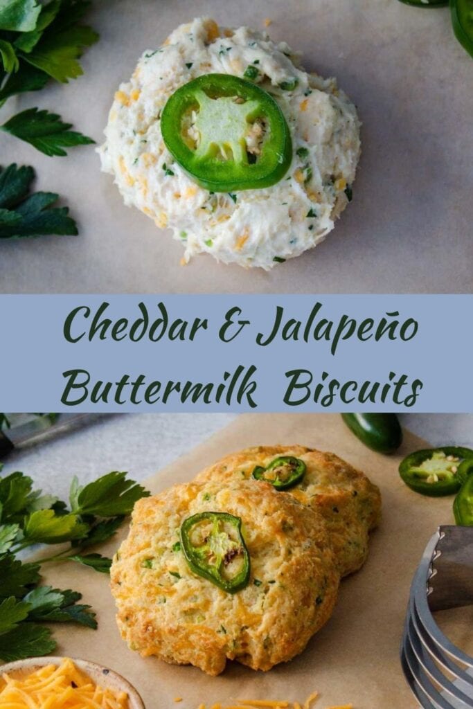 Cheddar and Jalapeno Buttermilk Biscuits