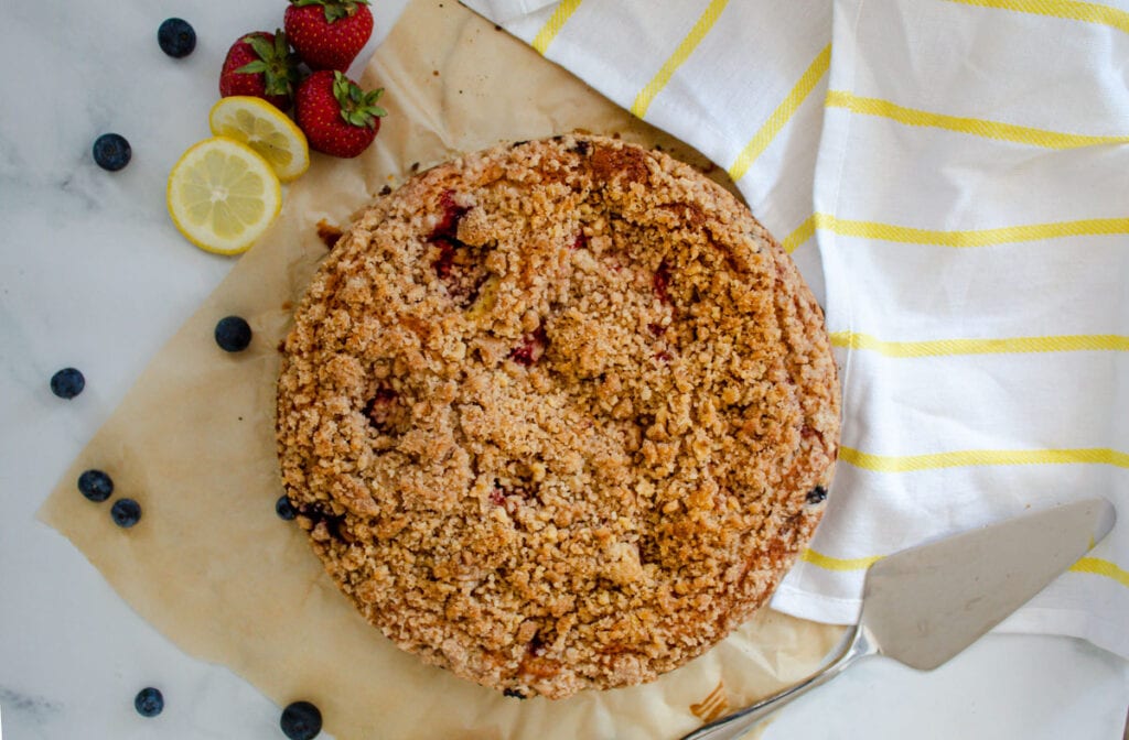 Best Berry Crumble Cake