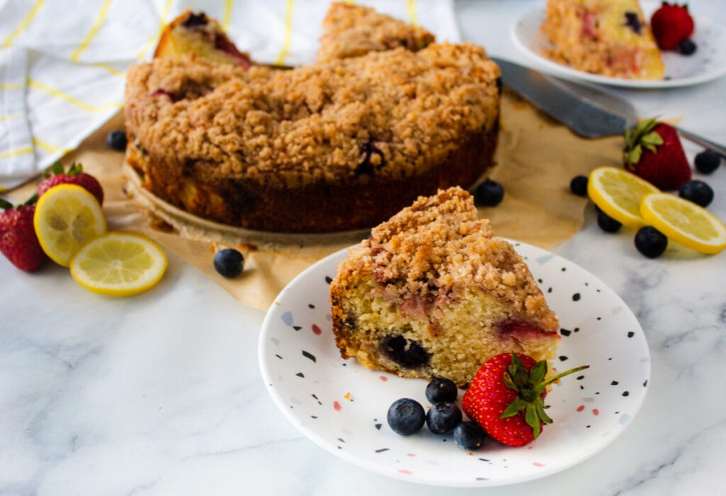 Best Berry Crumble Cake